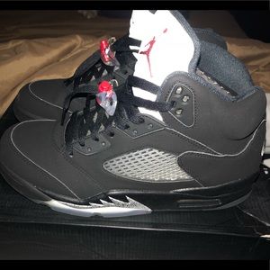 Jordan retro 5 black Metallic OG